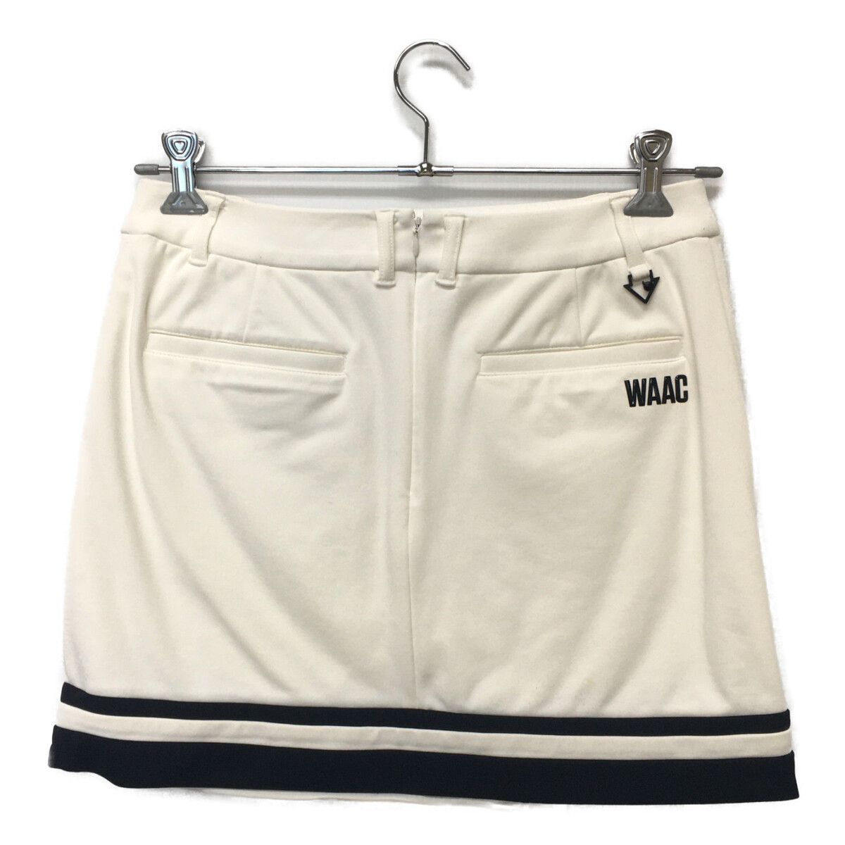 中古 レディース ワック WAAC スカート 3(L) 白 ホワイト インナー