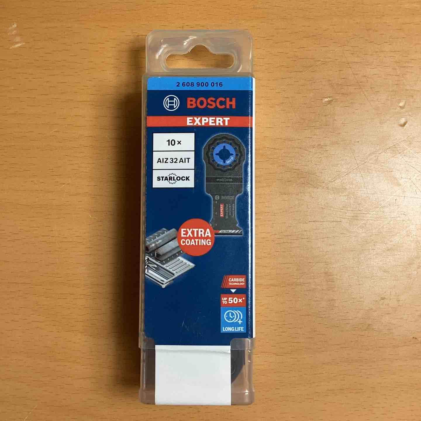 BOSCH マルチツールブレード カットソー スターロック 金属用 AIZ32AIT 10 2608900016 長持ち 硬質 金属 耐久性 頑丈 鉄筋 越谷店