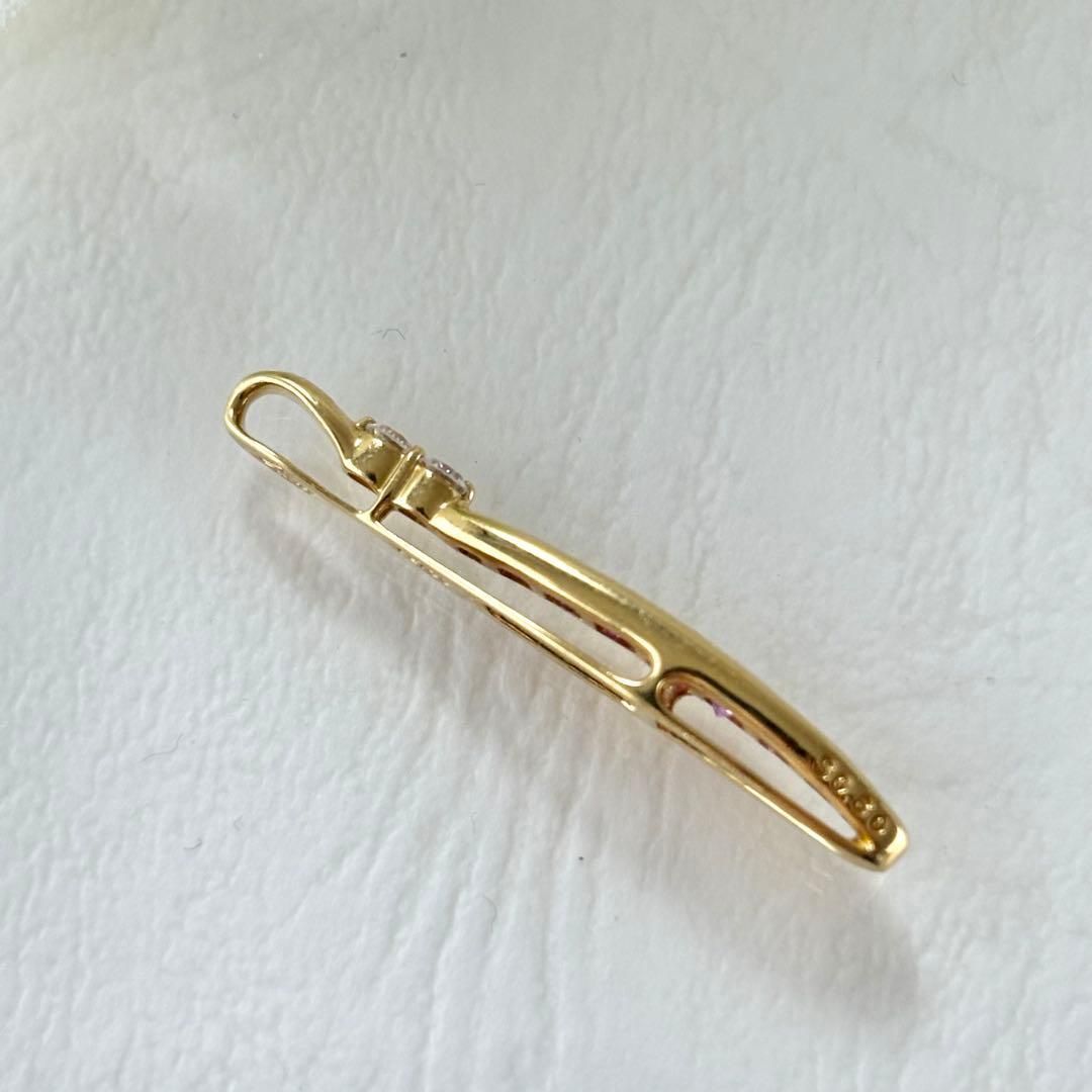 342【ジュネ】K18 サファイア　ダイヤモンド　ネックレストップ 342【ジュネ】K18 サファイア ダイヤモンド ネックレストップ - メルカリ