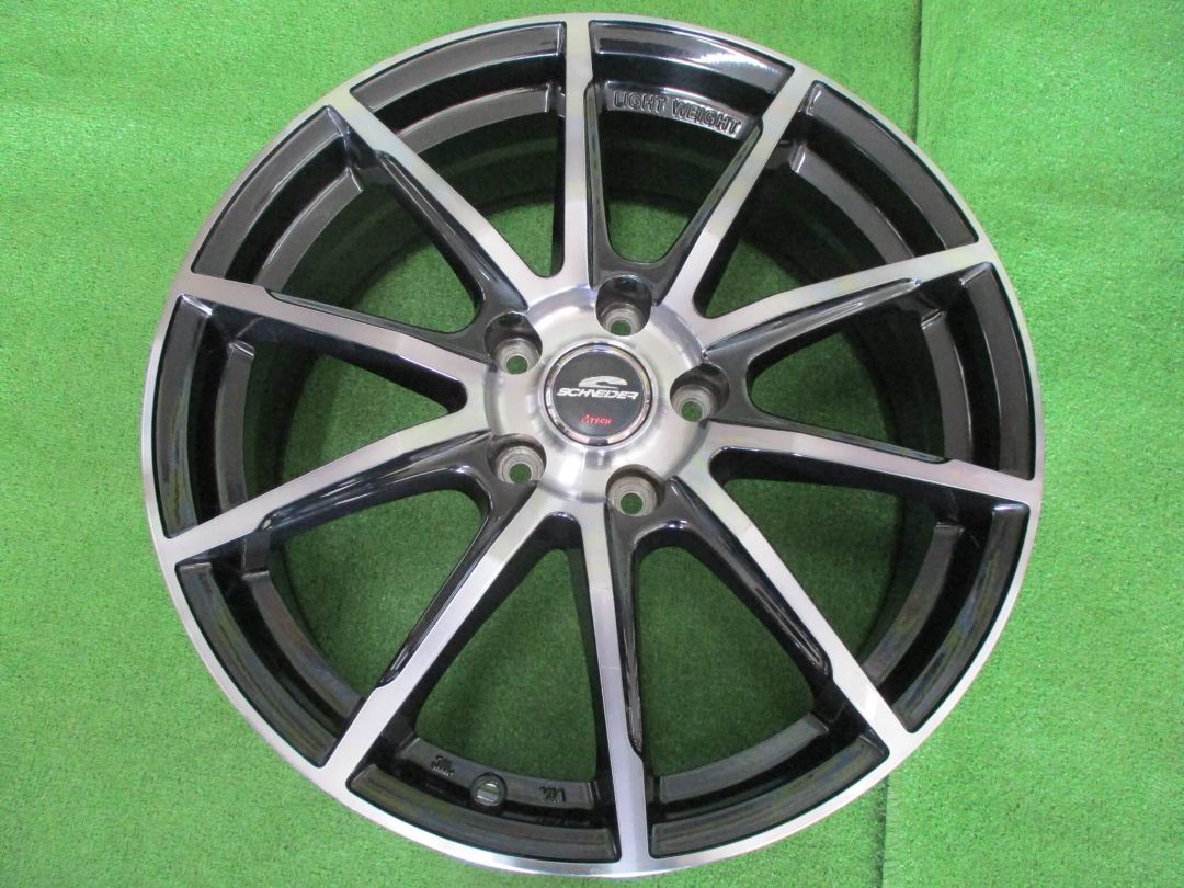 シュナイダースタッグ 7 18 5 H 114 3 48 レヴォーグ オデッセイなど ホイール 4本 Y 102