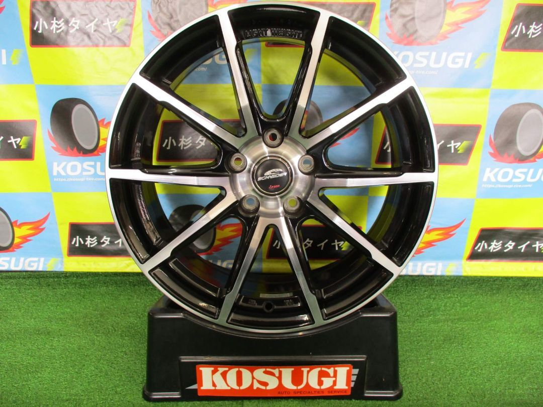 シュナイダースタッグ 7 18 5 H 114 3 48 レヴォーグ オデッセイなど ホイール 4本 Y 102