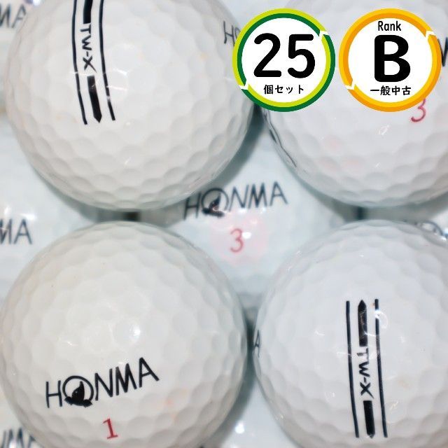 ホンマ TW-X 2024モデル ゴルフボール ホワイト【4ダース(48球
