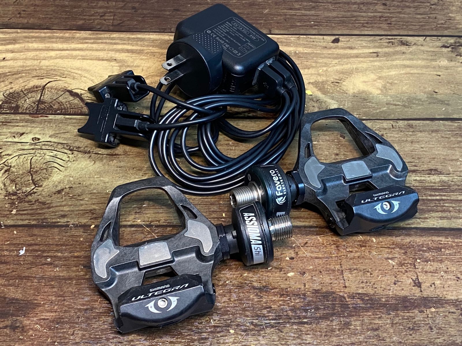 JF496 ファベロ Favero アシオマ ASSIOMA DUO-Shi パワーメーター SHIMANO ULTEGRA PD-R8000 ビンディングぺダル