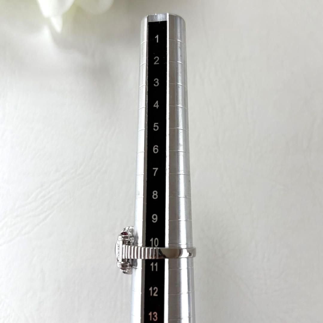 443【アンブローズ】Pt900 サファイア　ダイヤモンド　ルビー　リング 443【アンブローズ】Pt900 サファイア ダイヤモンド ルビー