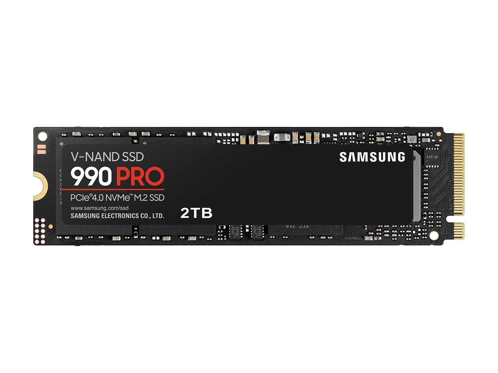 Samsung 990 PRO SSD 2TB PCIe 4.0 M.2 内蔵ソリッドステートハードドライブ ゲーム 熱制御 ダイレクトストレージ メモリ拡張 ビデオ編集用 ヘビーグラフィック MZ-V9P2T0B AM 並行輸入品