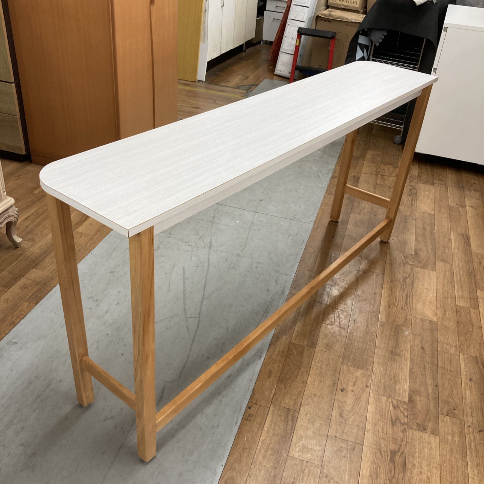 木製コンソールテーブル サイドテーブル