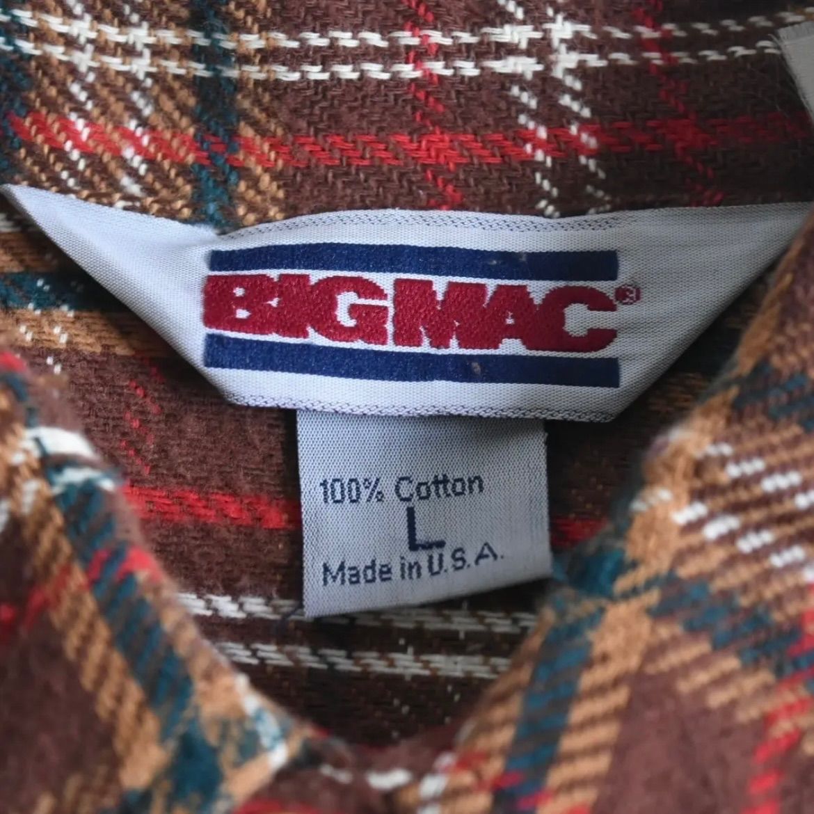 ビックマック ネルシャツ