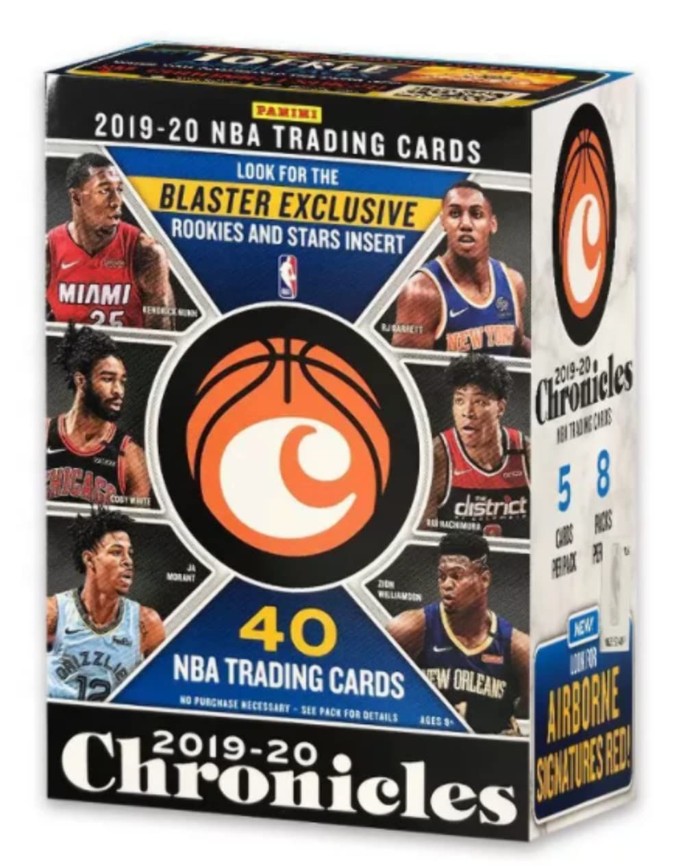 2019 20 Panini Chronicles NBA バスケットボール ブラスターボックス