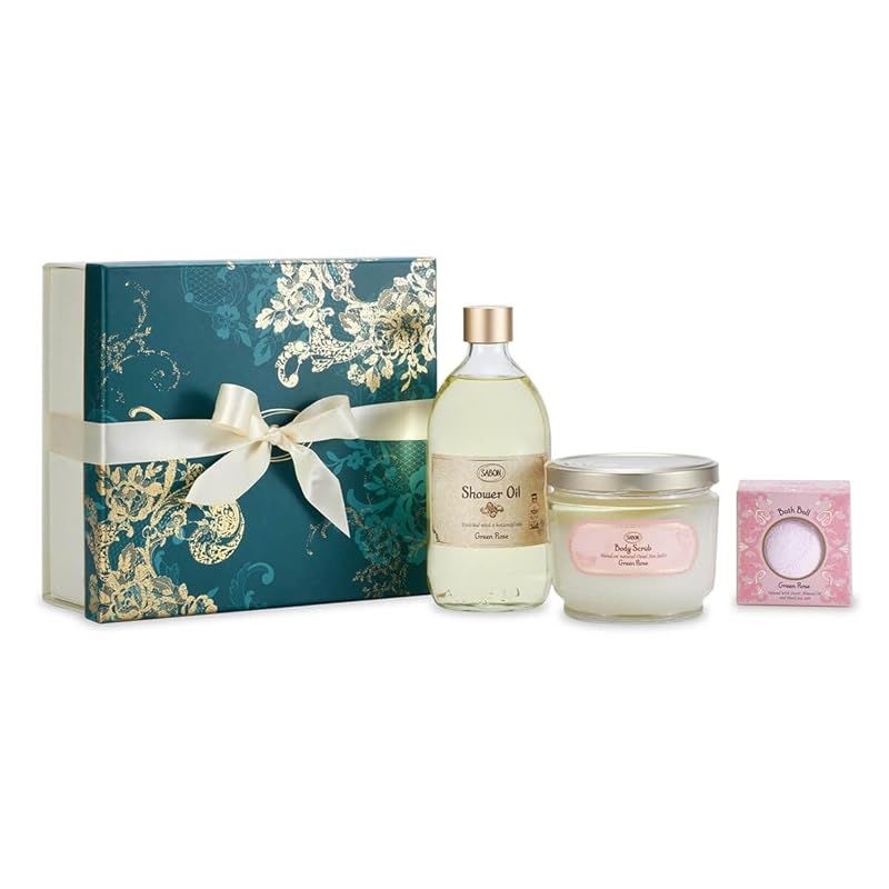 SABON サボン マジカルバスタイムキット グリーン ローズ 500mL 600g 160g