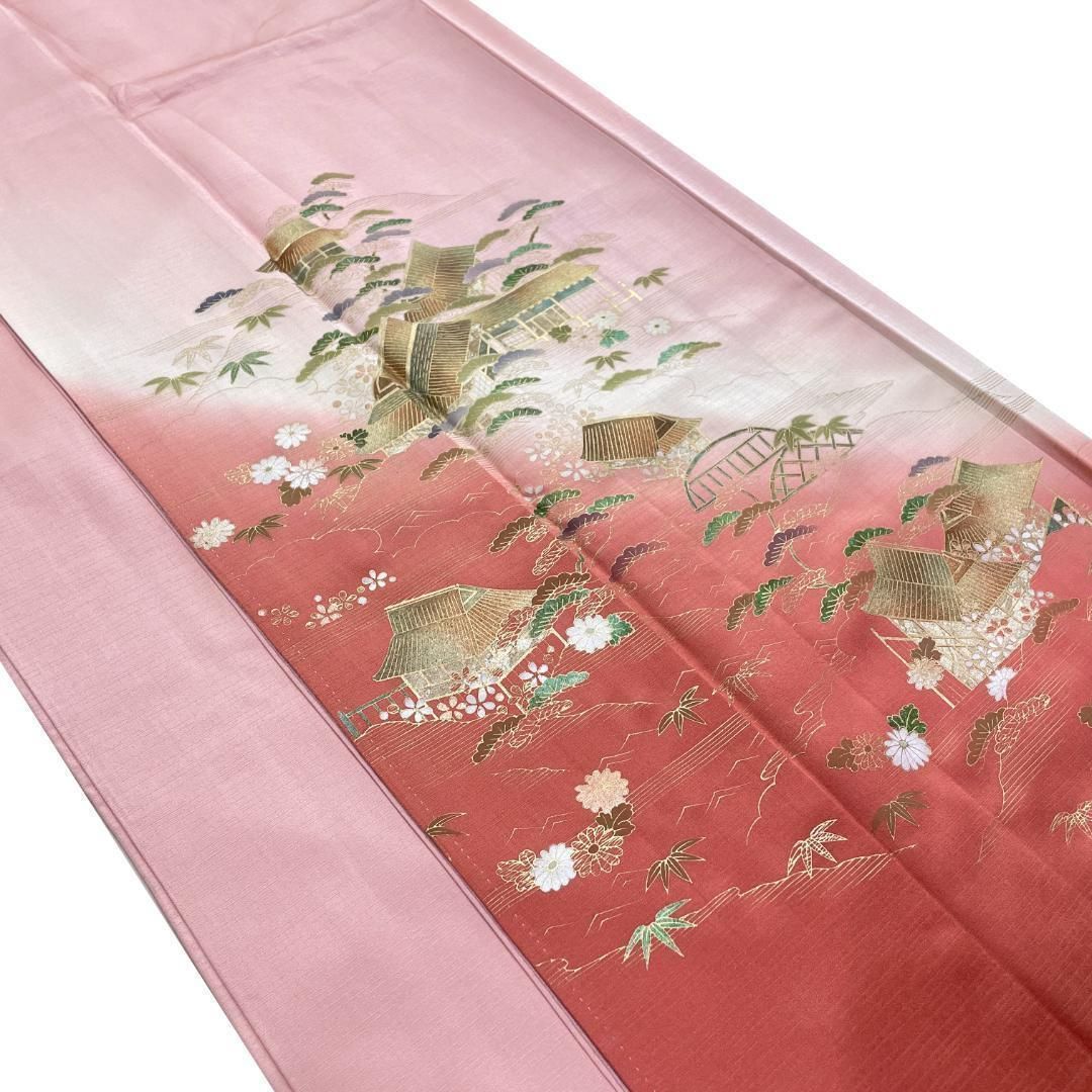 金彩 屋敷風景柄