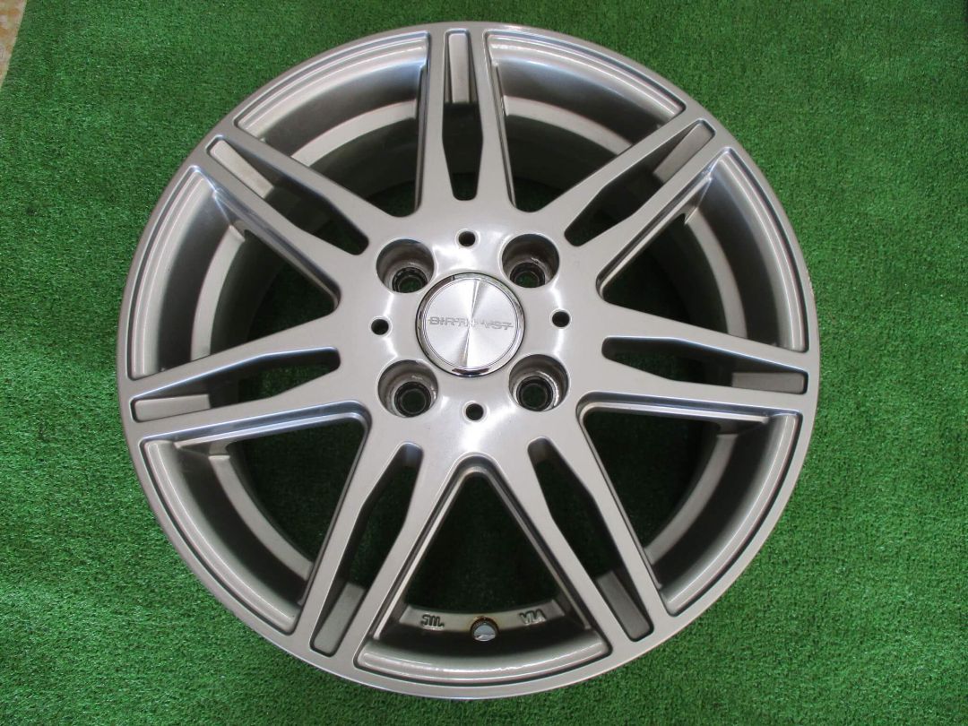  バースVS 7 5 J 14 4 H 100 38 シエンタ4Ｈ ヴィッツ ホイール 4本 Y 103 14インチ ホイール