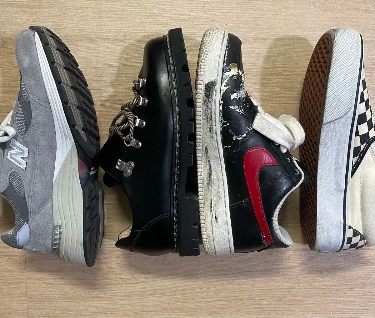 Paraboot CLUE あんさんぶるスターズ あんスタ UK 7 ブラック 1回 1時間着用 微