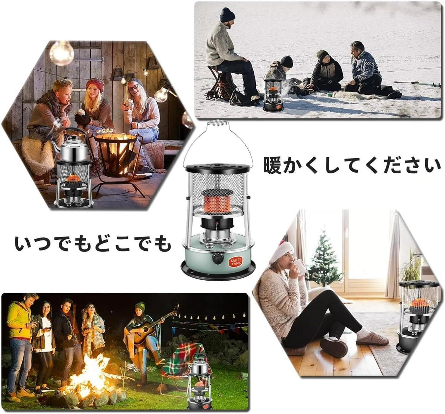 石油ストーブ 小型 灯油ストーブ 対流型石油ストーブ キャンプ 灯油ストーブ アウトドア オフィス 石油暖房 石油暖房 屋外 家庭用 省エネ収納袋付き 伸縮式保護カバー 9-10畳使用 qd1110