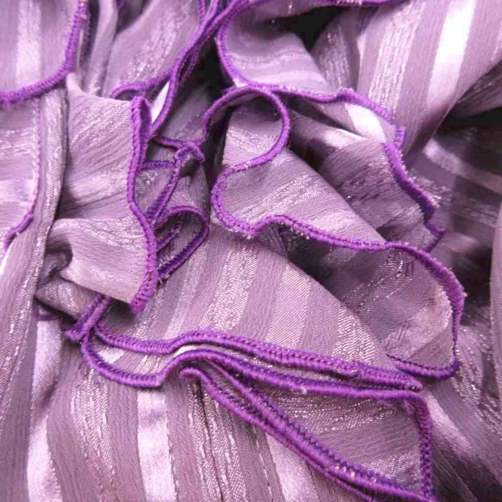 SONIA JOHNES フラメンコ衣装 フリルシャツ 長袖 3 紫 パープル /UO