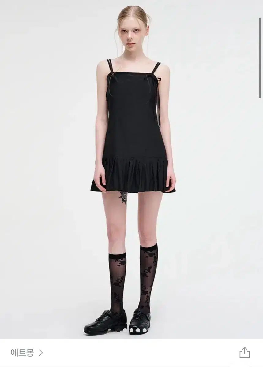 ETMON スリップ ミニワンピース