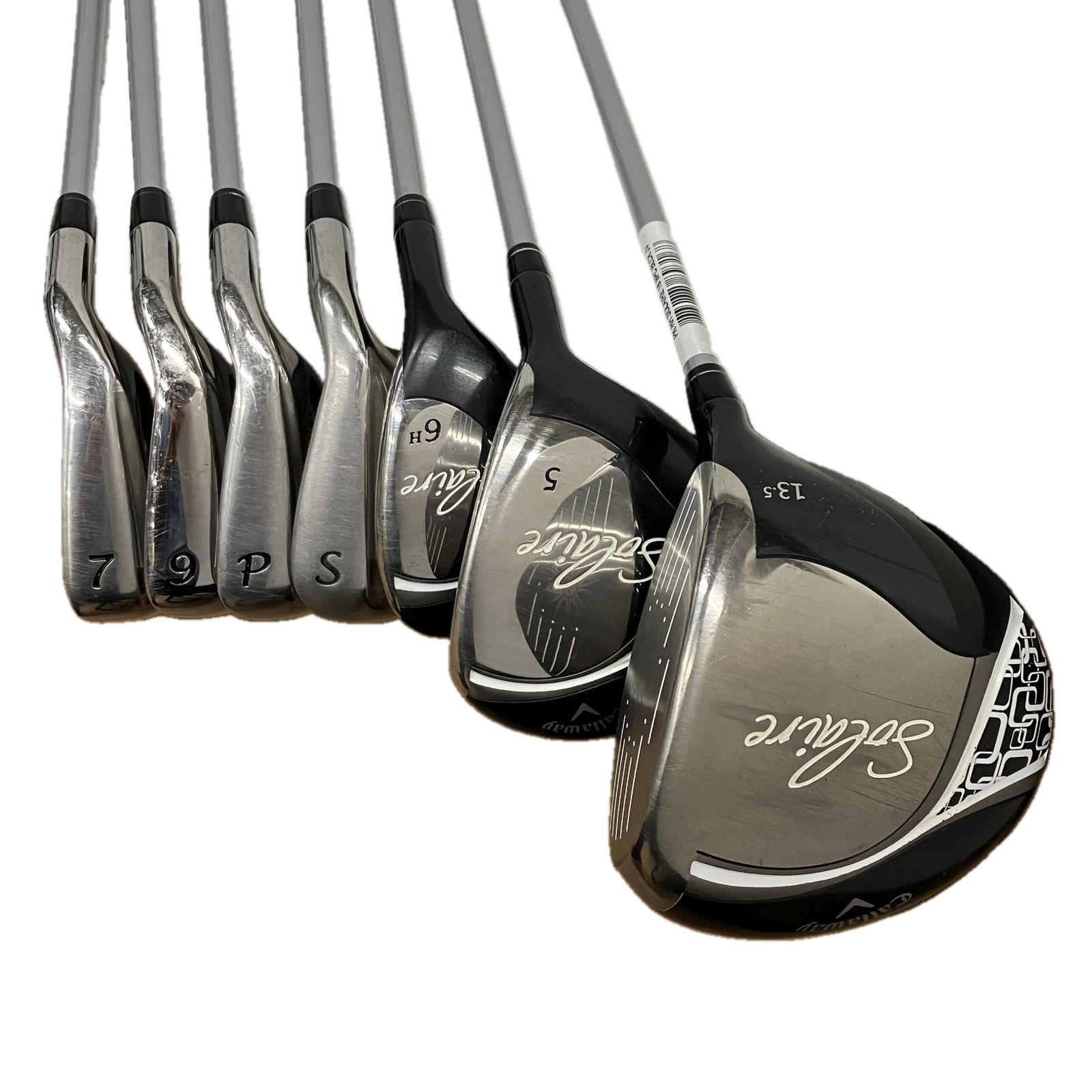 Callaway キャロウェイ SOLAIRE ソレイユ アイアン フレックスL 7本セット 5 13.5 6H 7 9 P S ゴルフクラブ S10572856