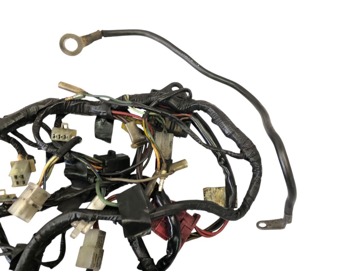 HONDA FT400 NC09 ハーネス 左右スイッチ スロットルワイヤー メインキー 作動OK 交換 補修にも 2796-M7606