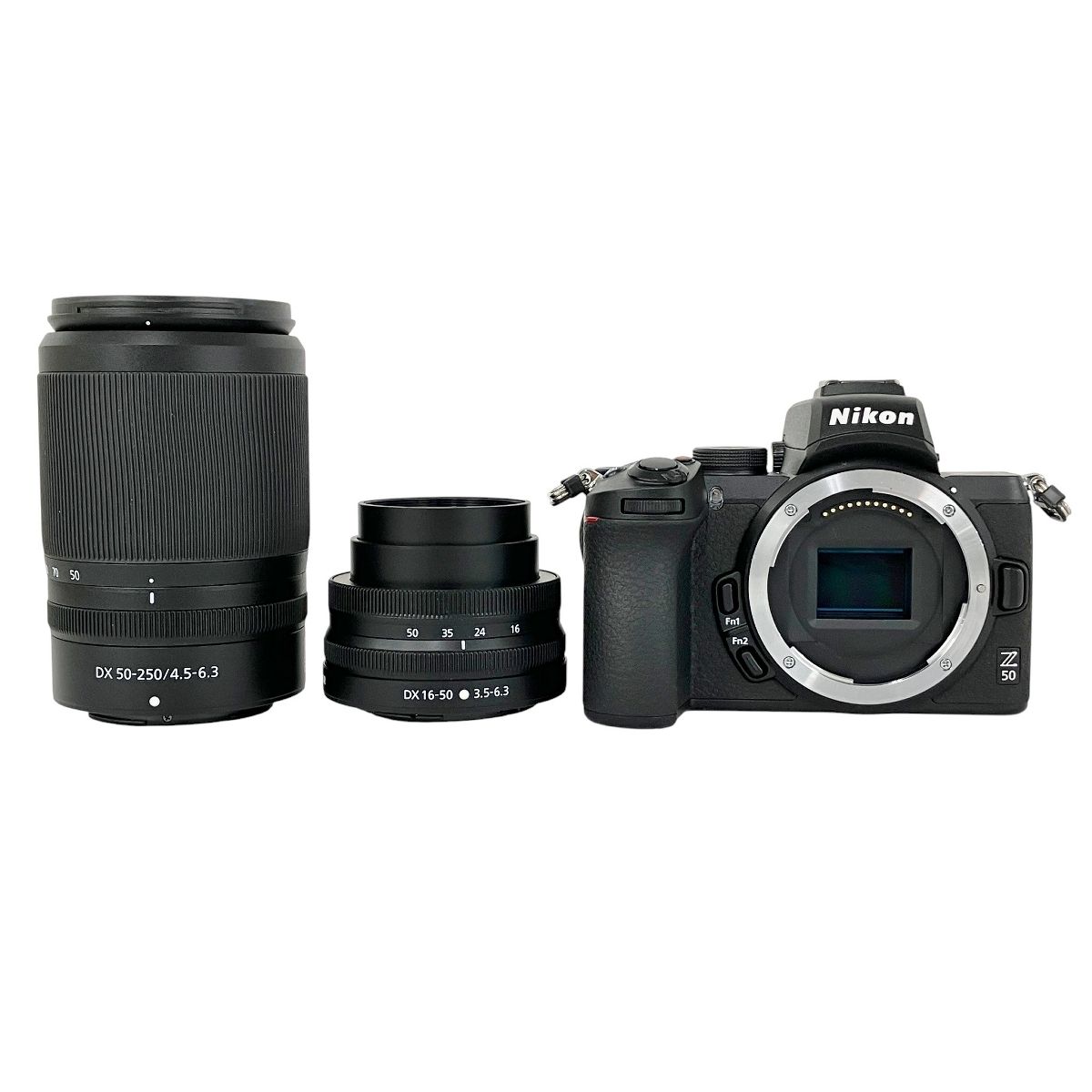 Nikon Z50 DX 16-50mm F3.5-6.3 VR 50-250mm F4.5-6.3 VR ダブルレンズキット ミラーレス 一眼カメラ 良好 Y10568172