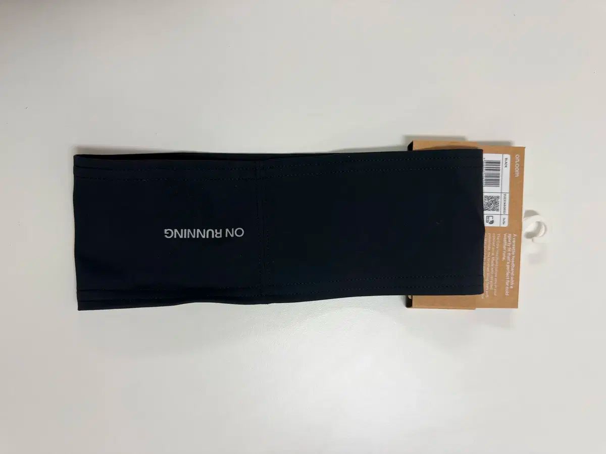 新商品 オン ランニング コア ヘッドバンド ブラック