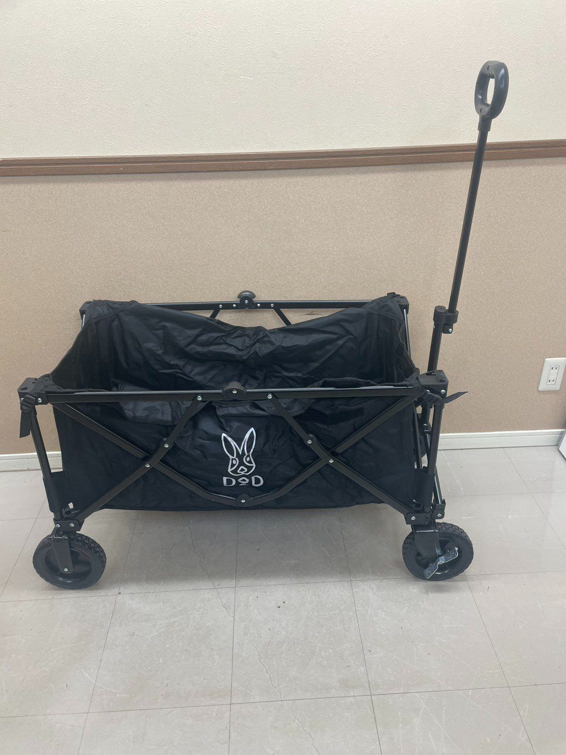 DOD ディーオーディー フォールディングキャリーワゴン ブラック C2-46-BK OLIVEOS_COM_TR