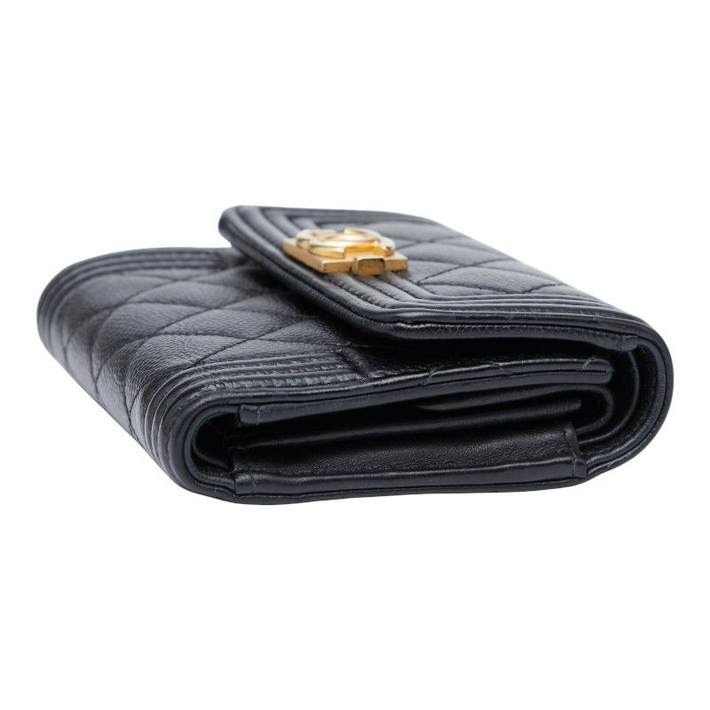 ブラック キャビアスキン