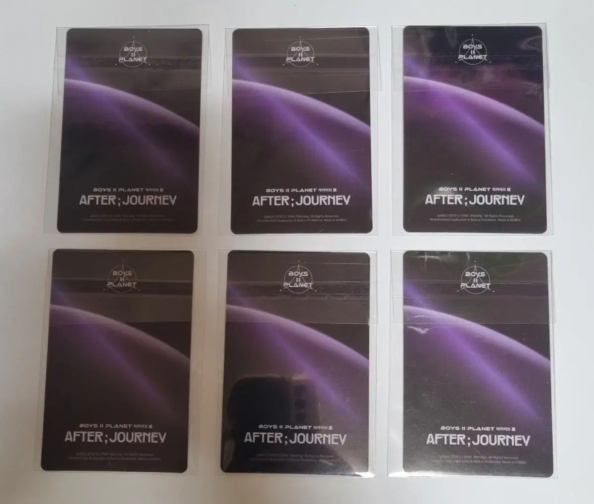 ブルーアーカイブ WHOハン ONE 2週目 6枚 セット まとめ