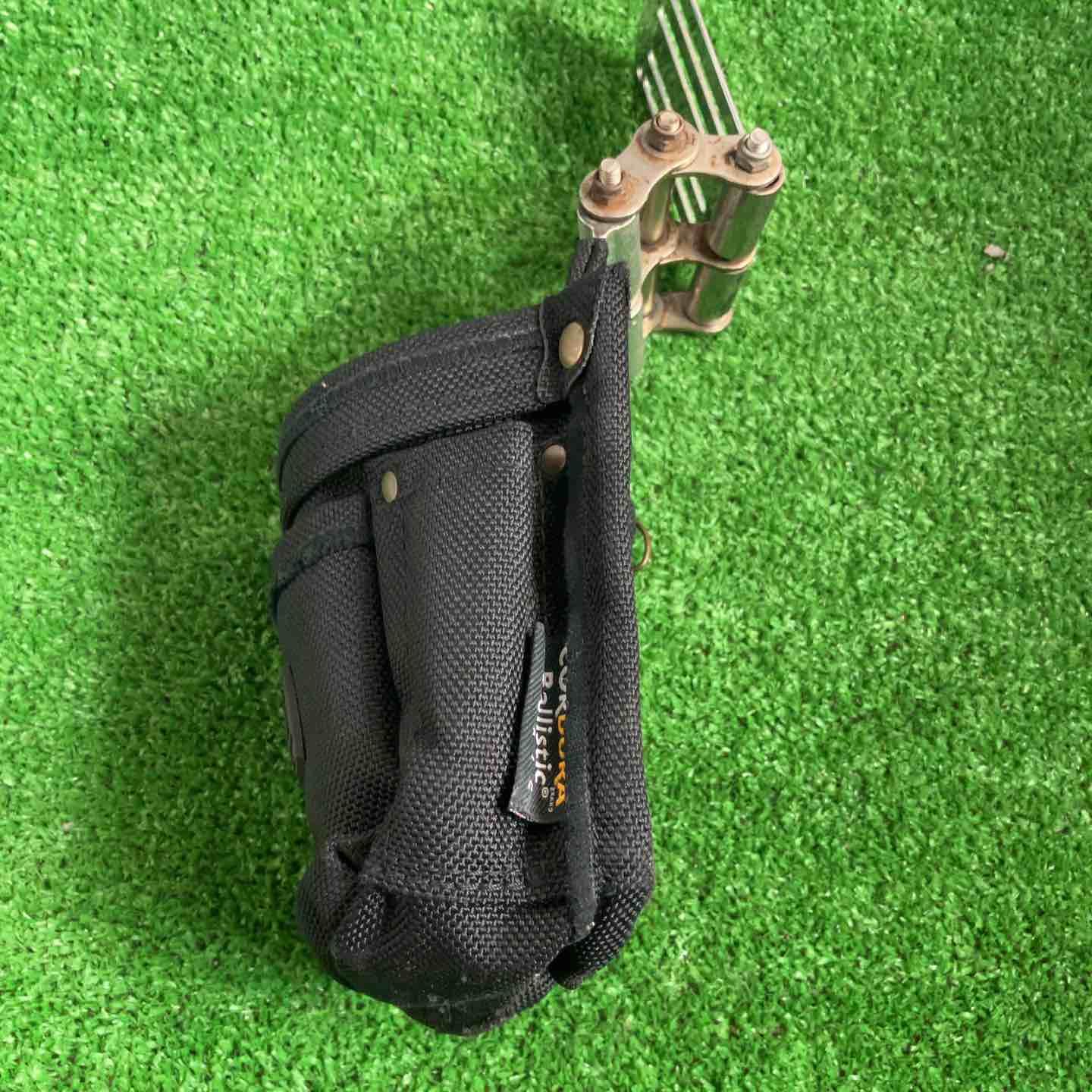 〇ニックス コーデュラバリスティック生地VA小物腰袋 ナイロン BA-201VADX ブラック 草加店