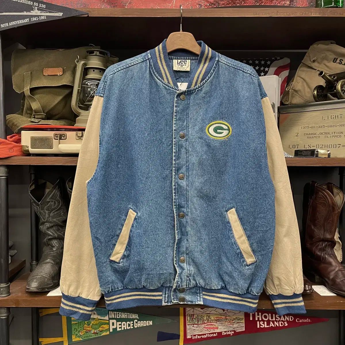 メンズ Lee スポーツ グリーンベイ Packers NFL チーム デニム