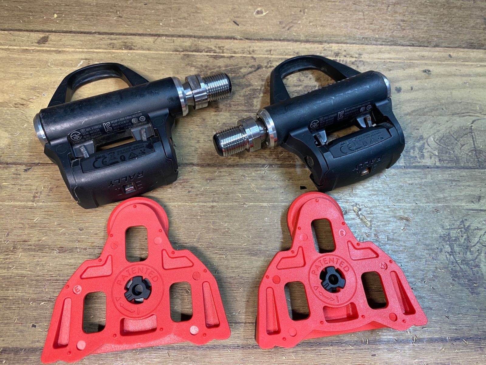 JA653 ガーミン GARMIN RALLY RS200 両側計測パワーメーター ビンディングペダル SPD-SL 動作 済