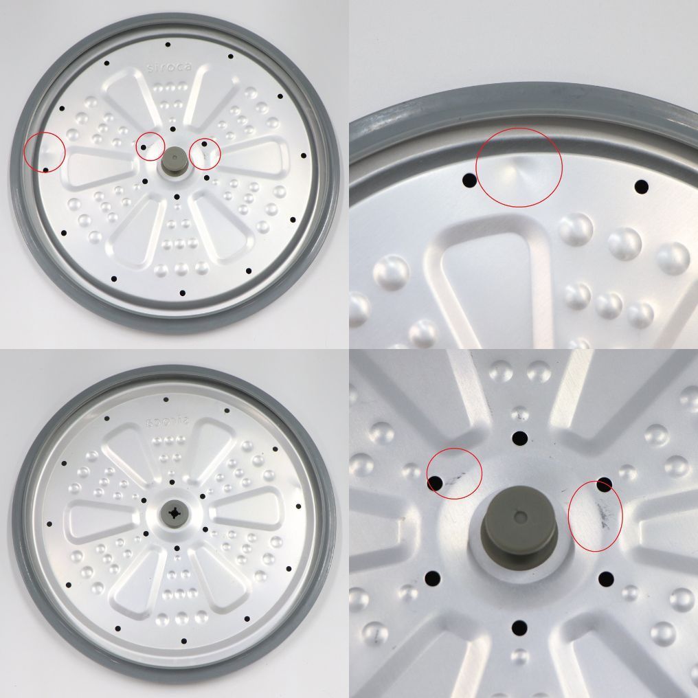  siroca 自動減圧機能付き電気圧力鍋 おうちシェフPRO L SP-5 D 151ホワイトsp-5 151-w 電気圧力鍋 キッチン家電