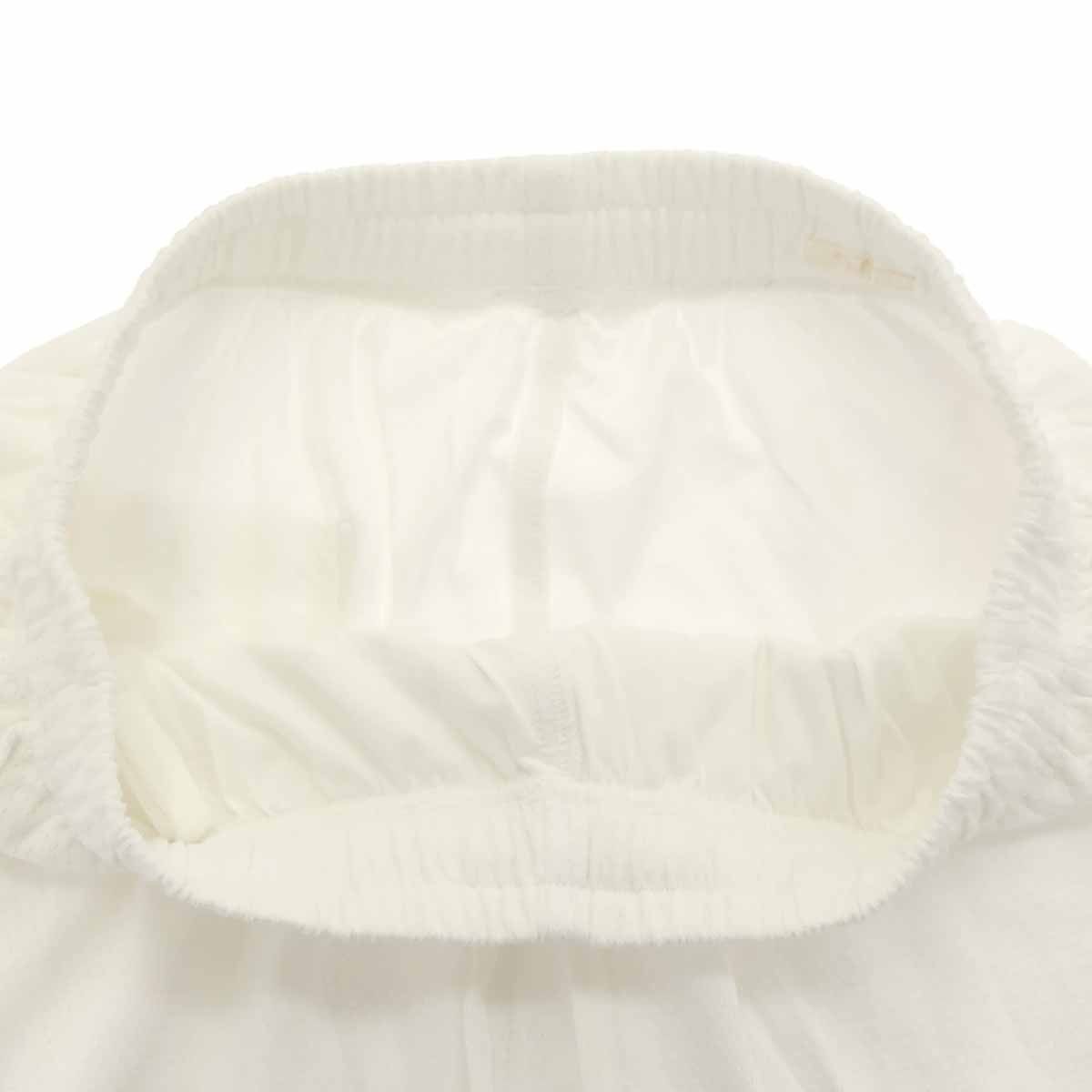 COMOLI コモリ 25SS コットンメッシュショーツ B01-05038 ホワイト 2