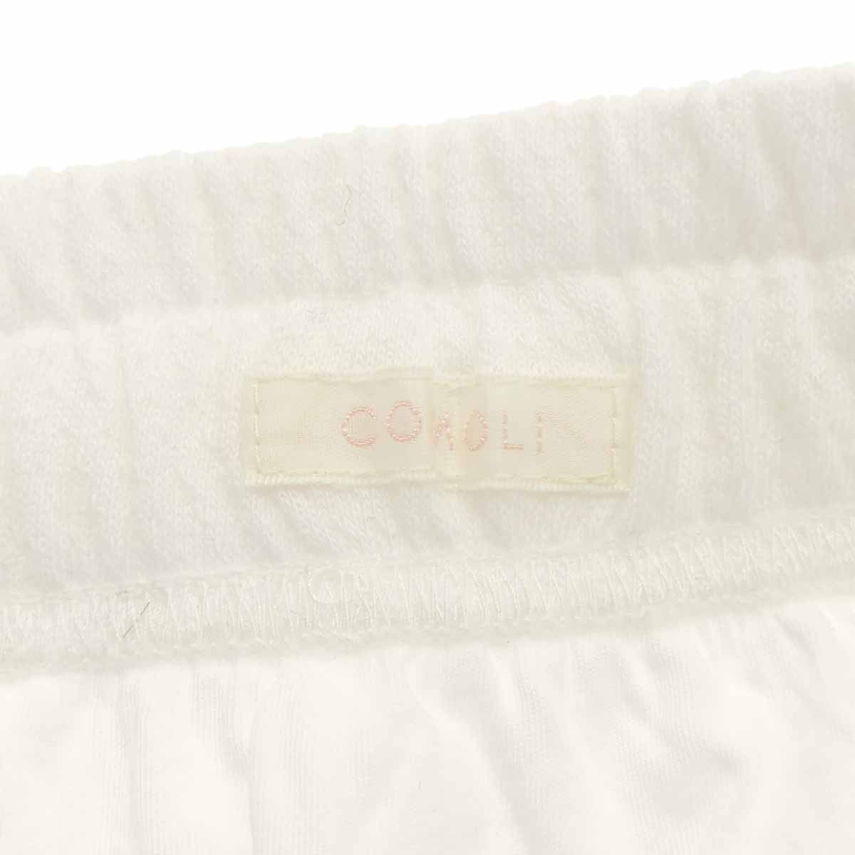 COMOLI コモリ 25SS コットンメッシュショーツ B01-05038 ホワイト 2