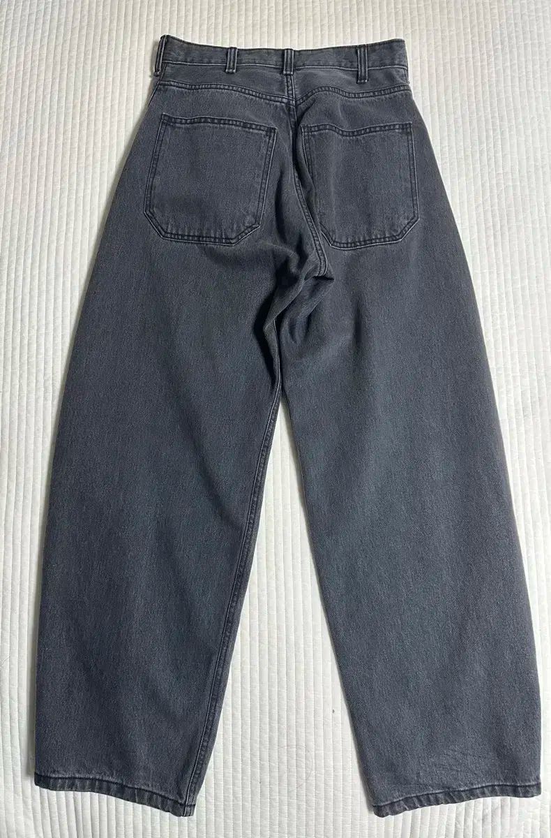  Hatchingroom カーブ ジーン ウォッシュド ブラック 2 S その他 デニム ジーンズ