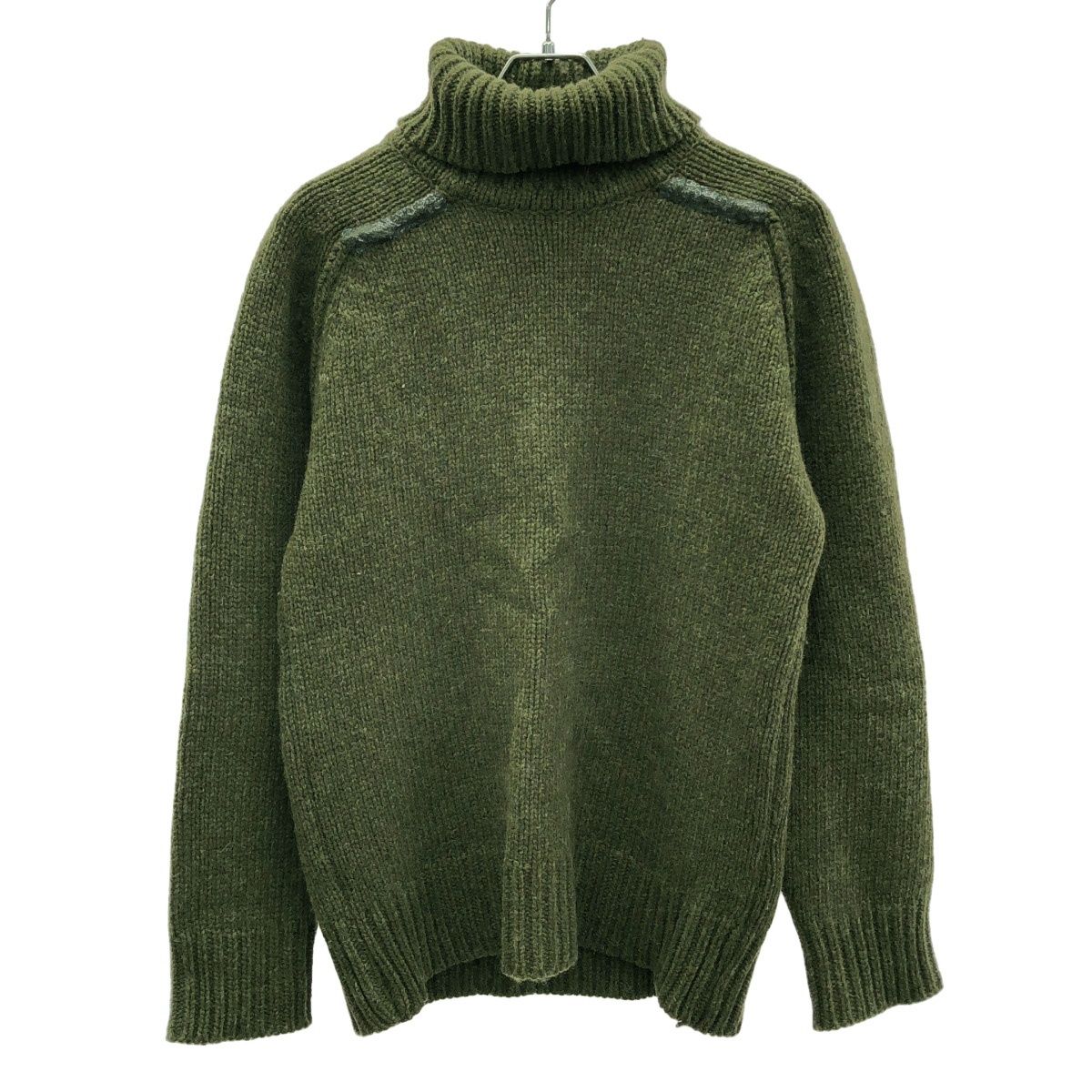 FINAL HOME ファイナルホーム ラバーテーピングタートルネックニットセーター FH07-KN331 カーキ 2