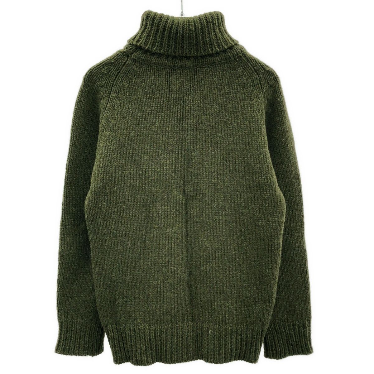 ラバーテーピングタートルネックニットセーター FH07-KN331