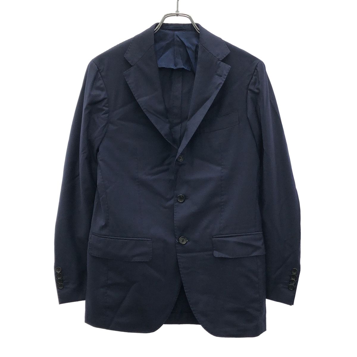 Brilla per il gusto ブリッラペルイルグスト Loro Piana ROYAL WISH ウールシルクソリッドスーツ 24-17-0033-015 ネイビー 46