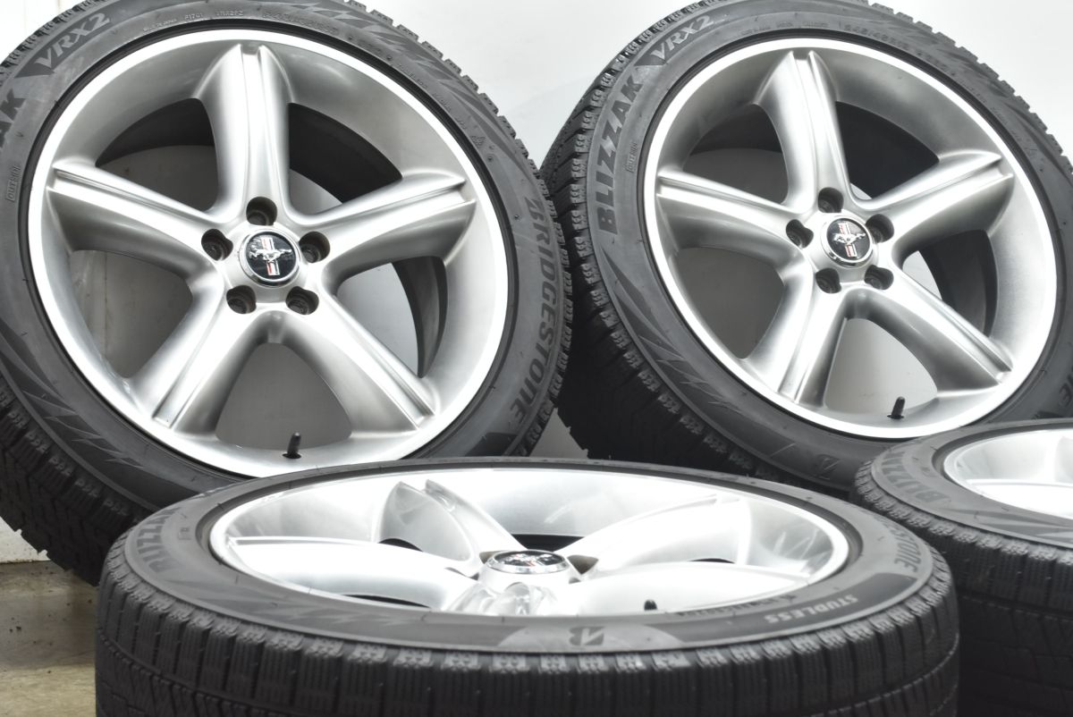 フォード マスタング 19 in 8 5 J 50 PCD 114 3 ブリヂストン ブリザック VRX 2 245 45 R スタッドレス ノーマル戻し 可