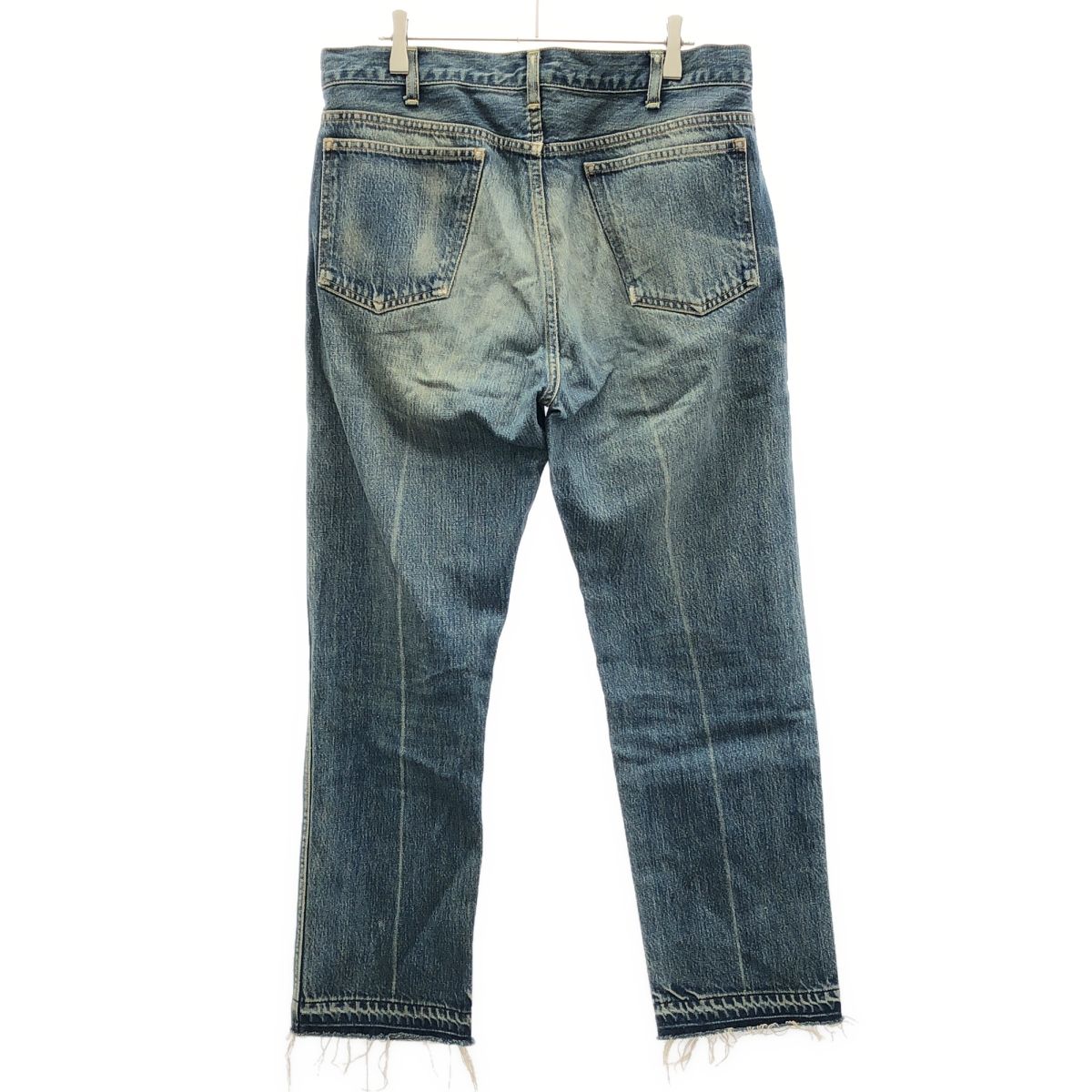 アンダーカバイズム アンダーカバー 13 SS 加工ダメージデニムパンツ K 9502 インディゴ 4