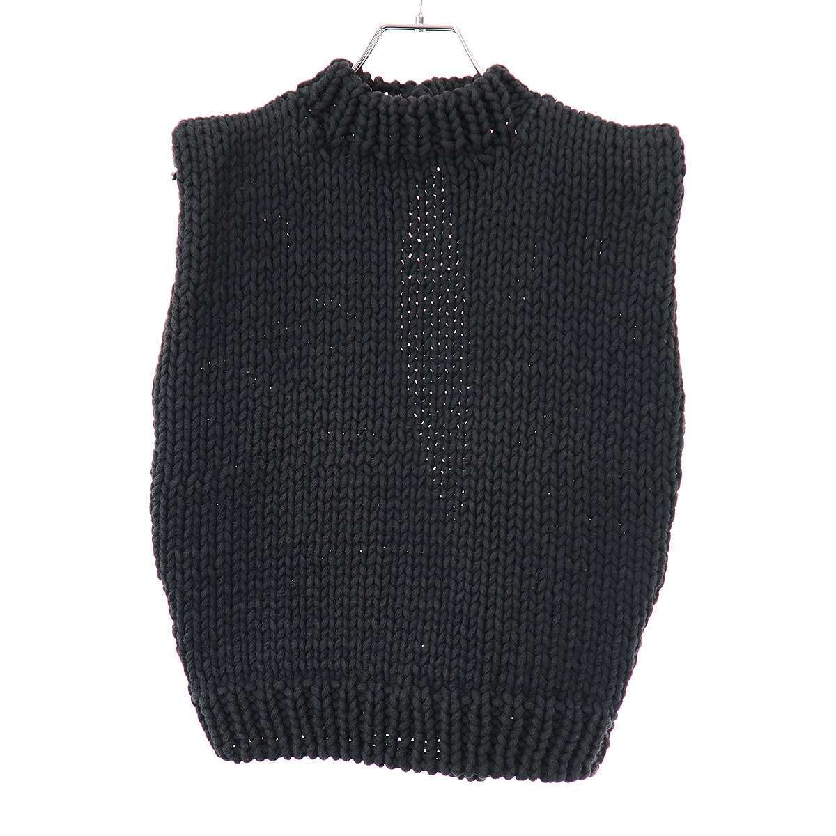 Maison Martin Margiela メゾン マルタン マルジェラ 1999SS MISS DEANNA Doll s Knit Vest Top ドールニットベスト ブラック XL