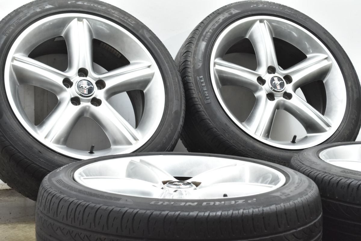 フォード マスタング 19 in 8 5 J 50 PCD 114 3 ピレリ P ZERO NEO 245 45 R 品番 ノーマル戻し