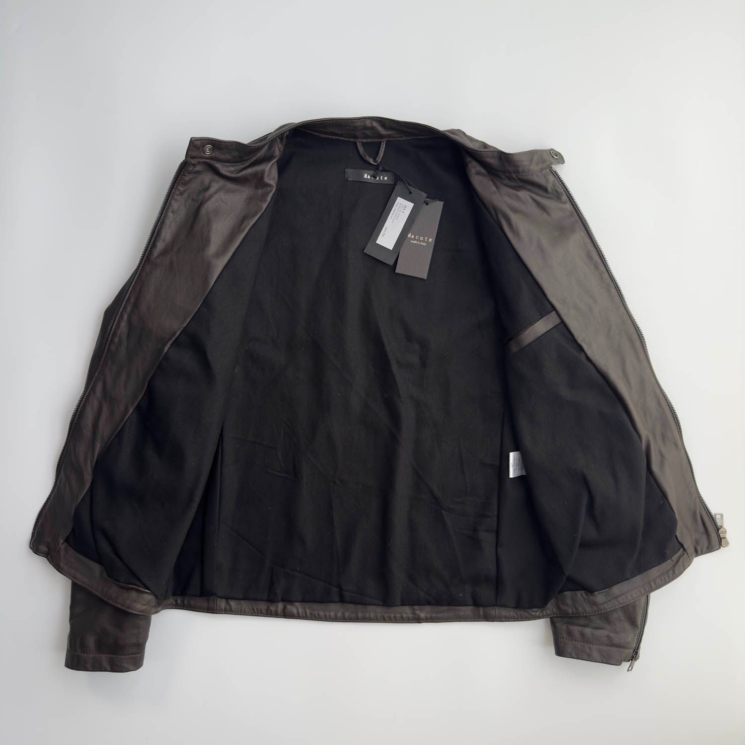 DACUTE (ダクテ) シープレザー シングル ライダースジャケット サイズ