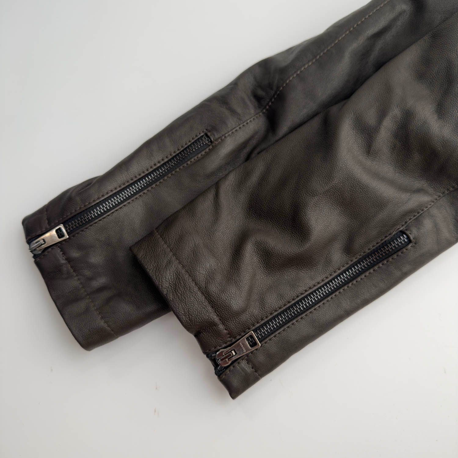 DACUTE (ダクテ) シープレザー シングル ライダースジャケット サイズ