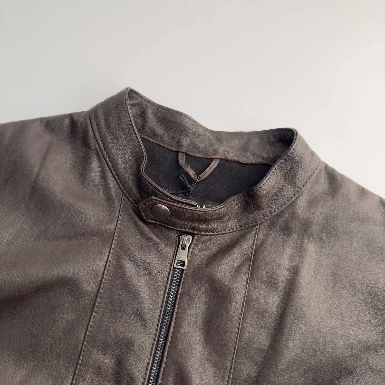 DACUTE (ダクテ) シープレザー シングル ライダースジャケット サイズ