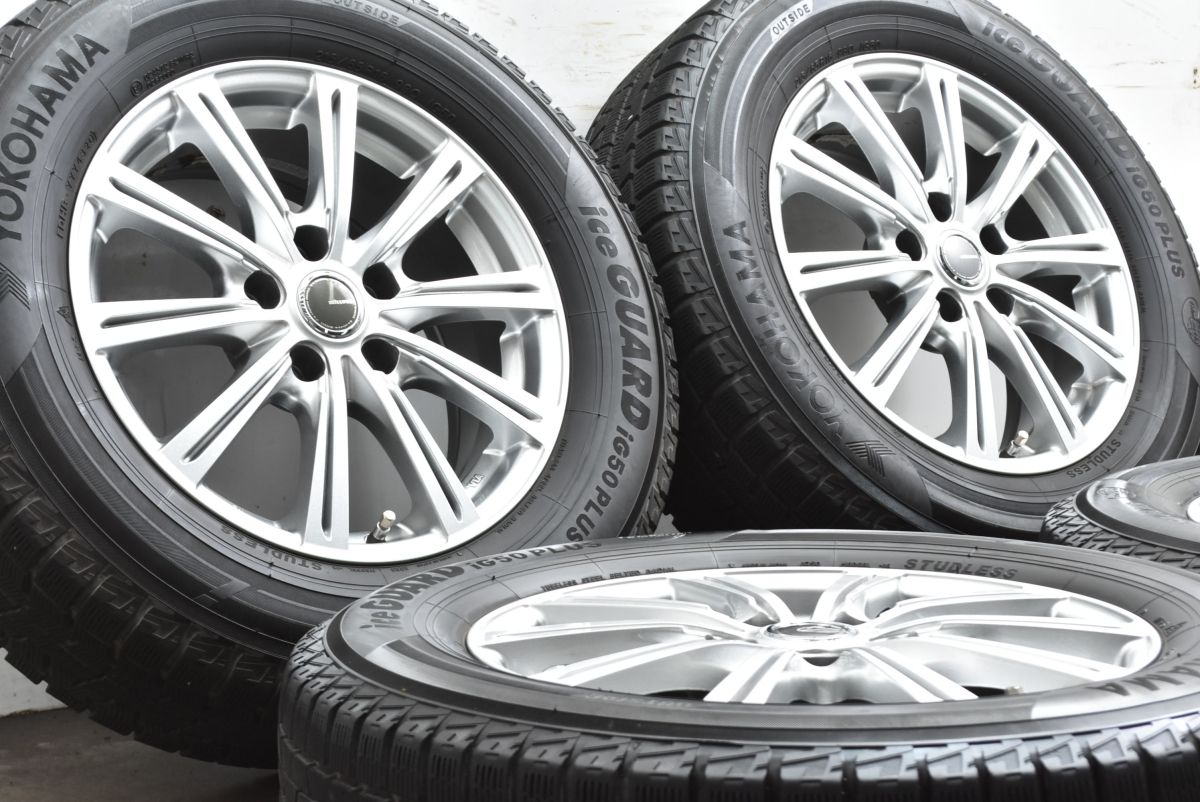 ミルアス 16 in 6 5 J 38 PCD 114 3 アイスガードiG 50 PLUS 215 65 R アルファード カローラクロス T 30 エクストレイル CX MX