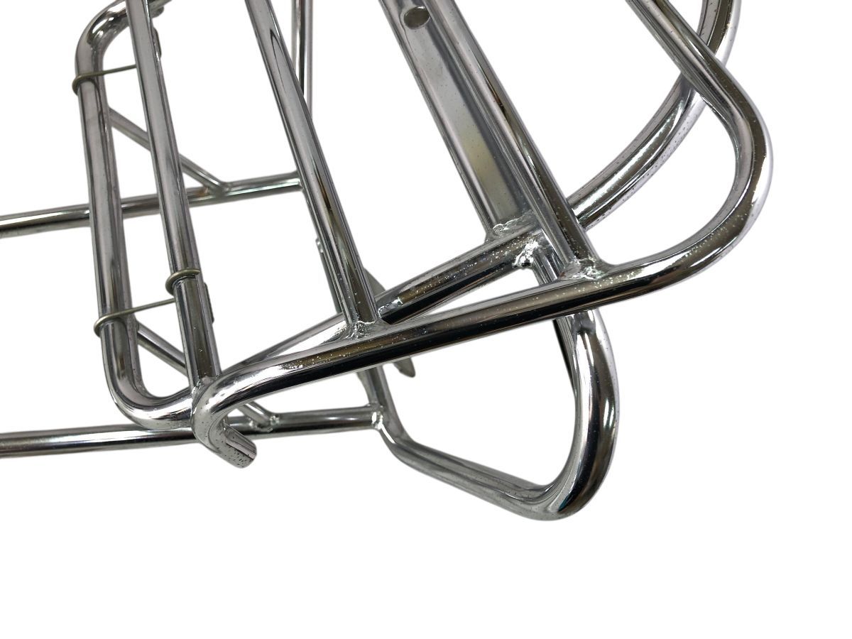 VESPA ベスパ100 社外 リアキャリア ラック ラウンドタイプ カスタム ドレスアップにも 50 S ET 3 TO-M 7007