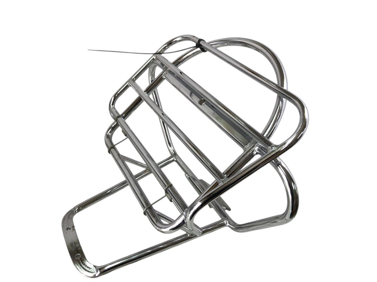 VESPA ベスパ100 社外 リアキャリア ラック ラウンドタイプ カスタム ドレスアップにも 50S ET3 TO-M7007