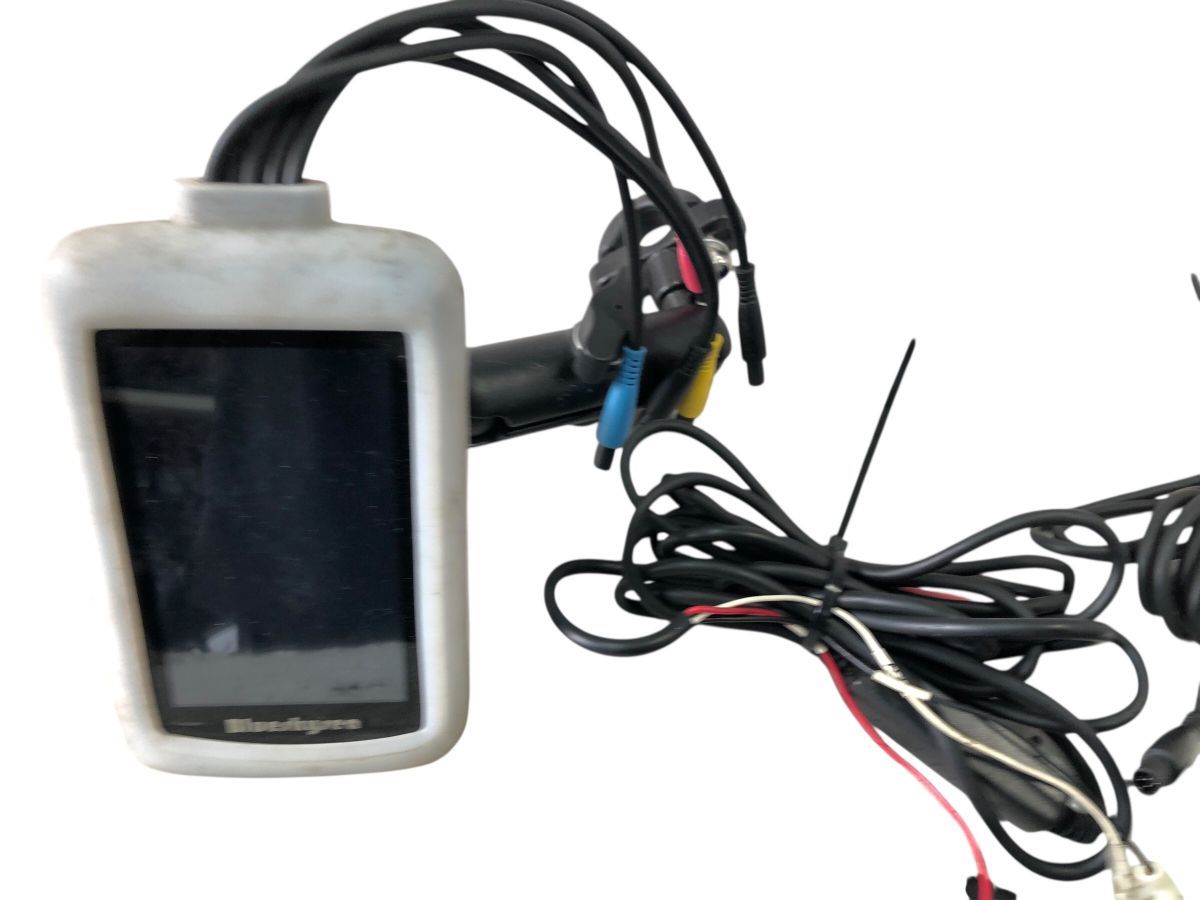 二輪車用 ドライブレコーダー ドラレコ ミツバサンコーワ EDR-21 Ga 前後2カメラ 作動OK KIP-M 3819