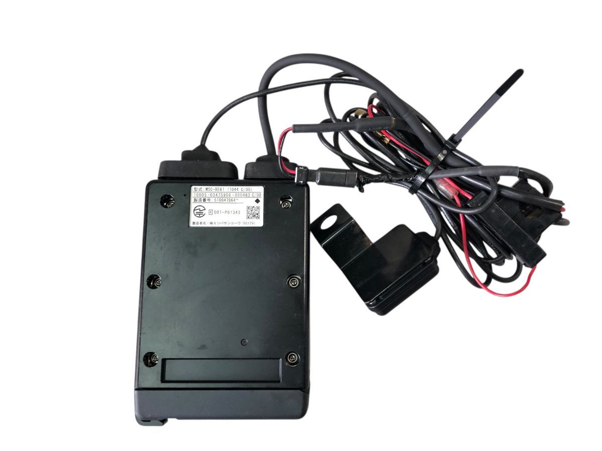 バイク用ETC ミツバサンコーワ MSC-BE 61 作動OK TO-M 7010