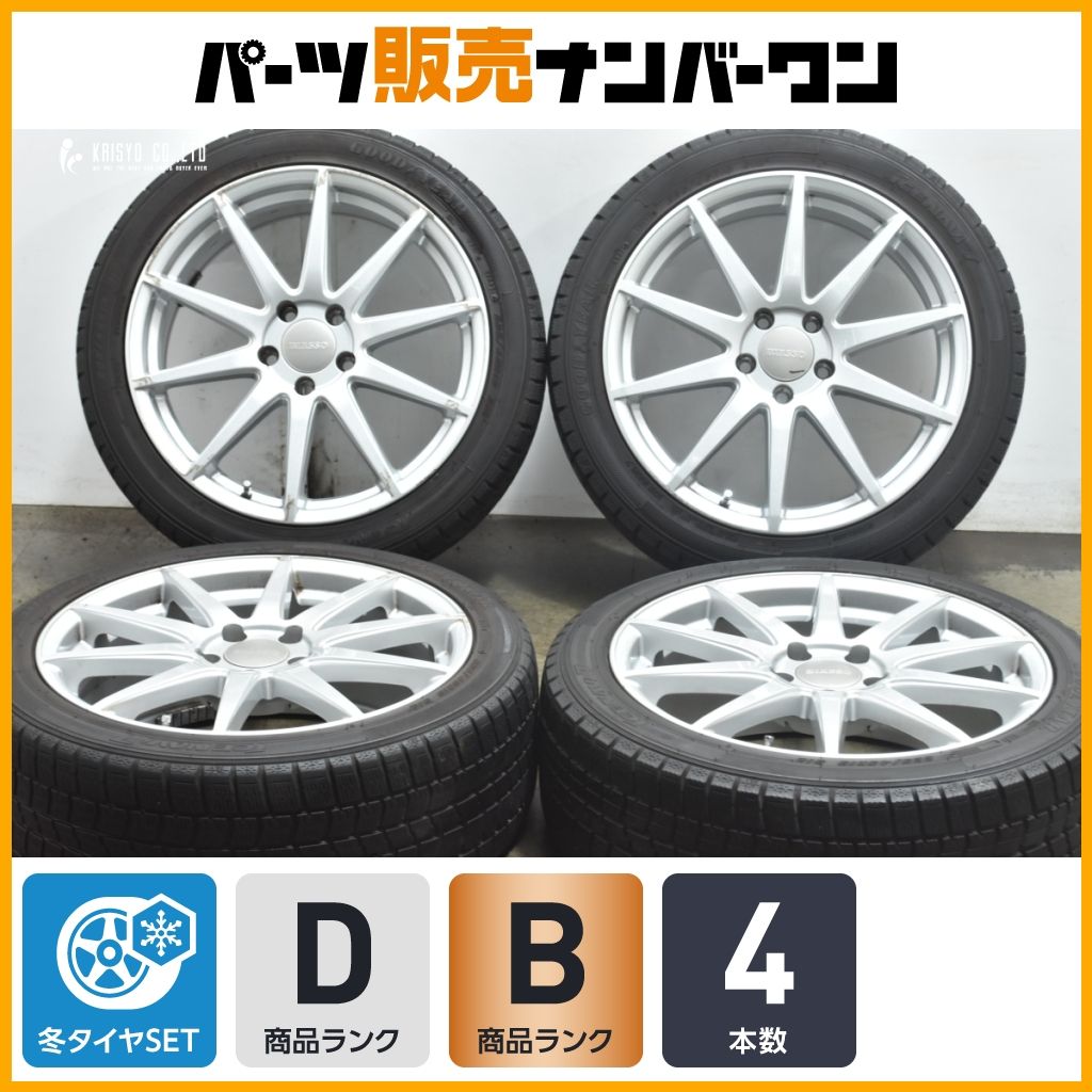 品 BIASSO 18 in 7 5 J 44 PCD 112 アイスナビ7 225 45 R メルセデスベンツ W 205 Cクラス 177 Aクラス 247 Bクラス C 118 CLAクラス