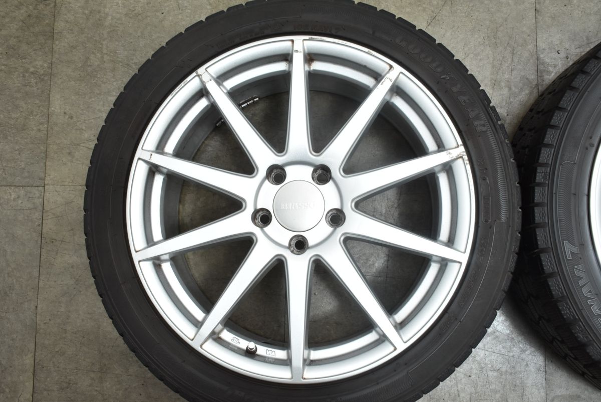 品 BIASSO 18 in 7 5 J 44 PCD 112 アイスナビ7 225 45 R メルセデスベンツ W 205 Cクラス 177 Aクラス 247 Bクラス C 118 CLAクラス